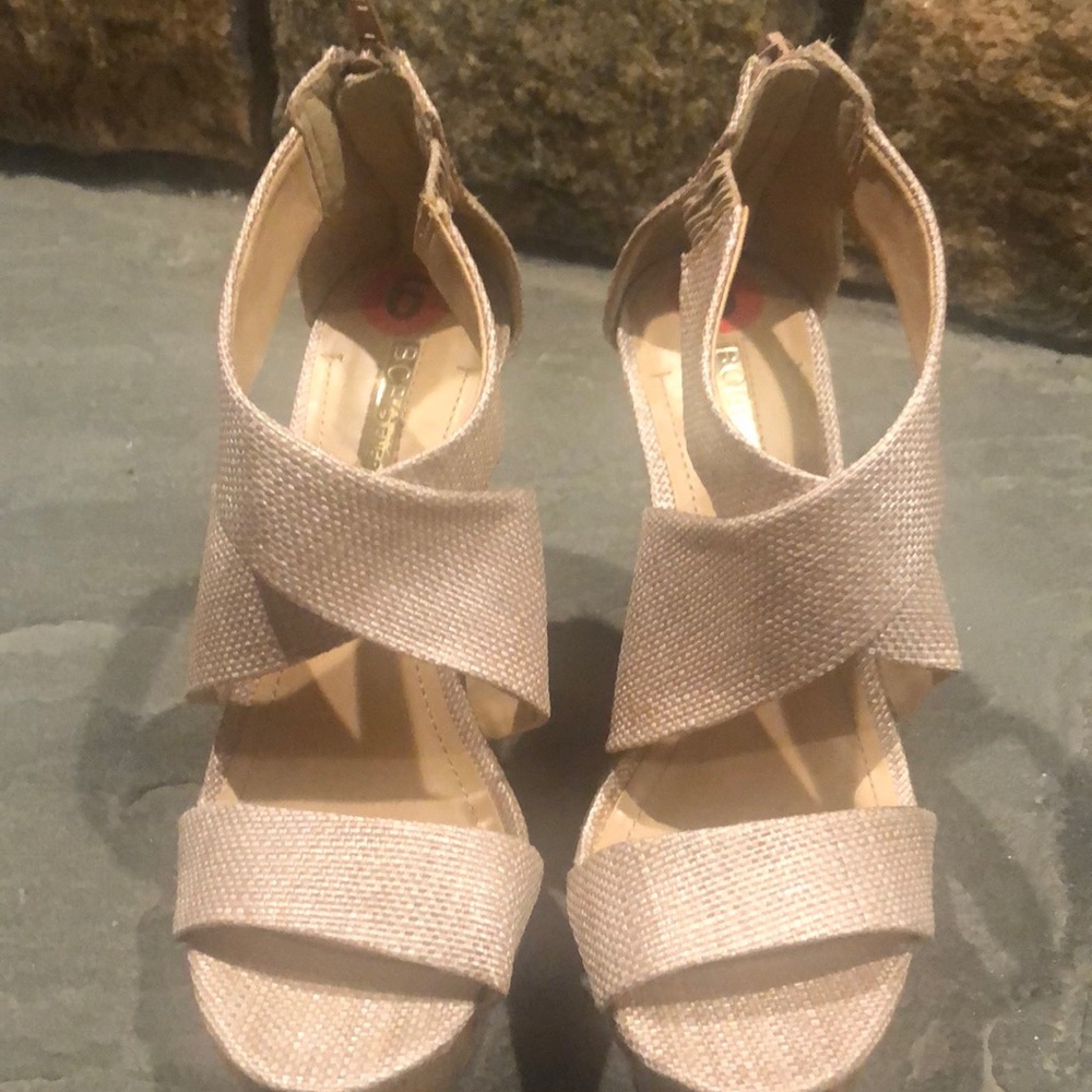 BCBGenetation wedge sandals